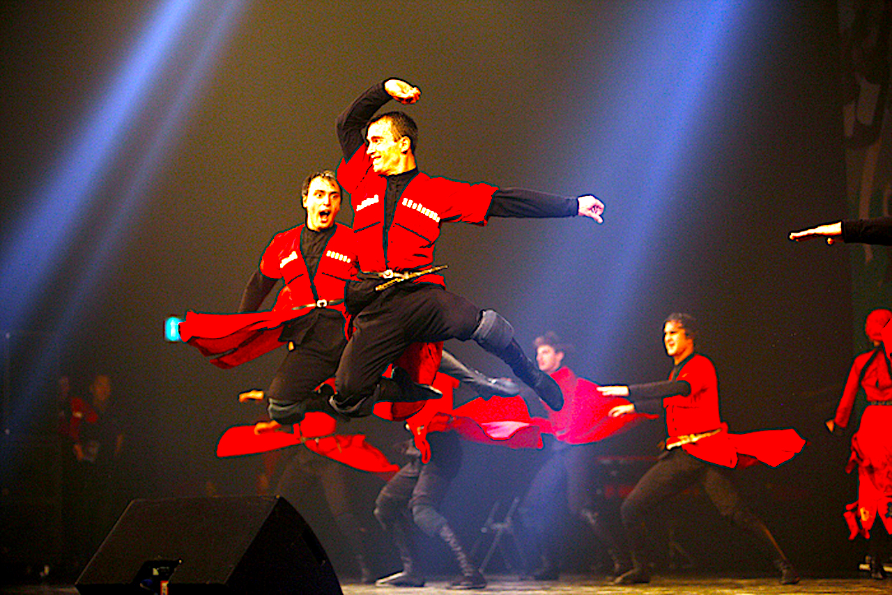 Gruzja to naród, region i miasta – popisowe widowisko zespołu „Rustavi”