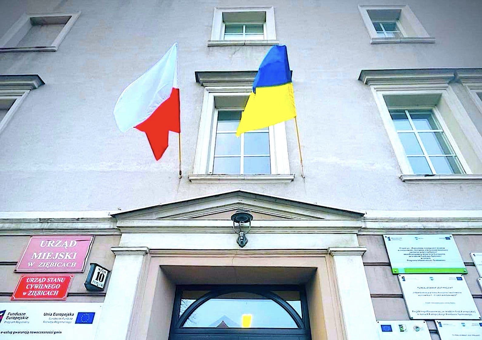 Komunikat Urzędu Miejskiego w Ziębicach w sprawie pomocy uchodźcom z Ukrainy