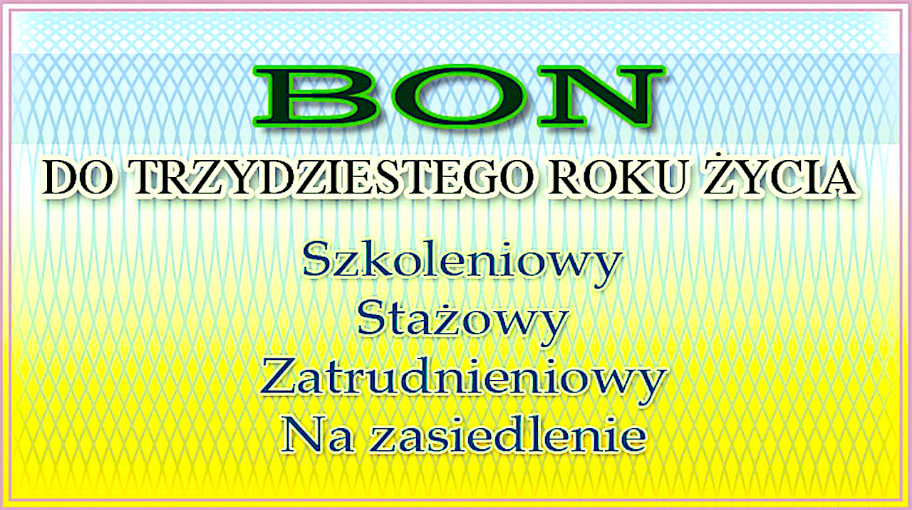 Nabór wniosków o przyznanie bonów dla osób do 30. roku życia