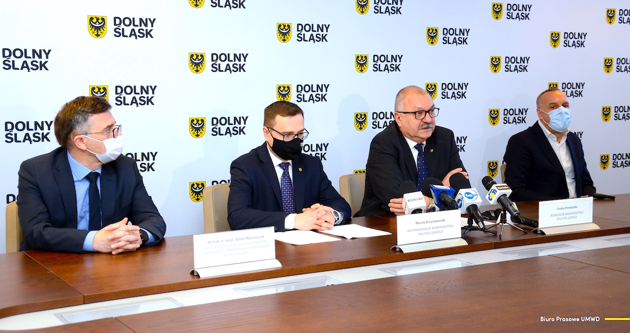 We Wrocławiu powstanie centrum leczenia chorób onkologicznych – szpitale we Wrocławiu i Wałbrzychu dołączają już teraz do krajowej sieci Onkologicznych Centrów Wsparcia Badań Klinicznych