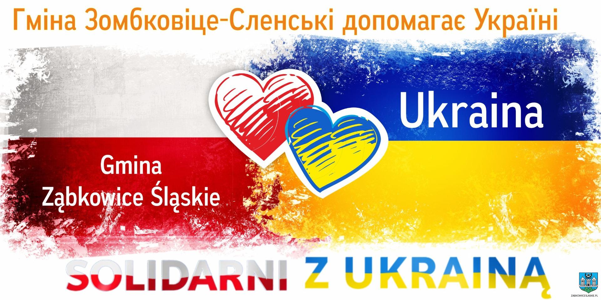 Gmina Ząbkowice Śląskie – #SolidarnizUkrainą – formy pomocy