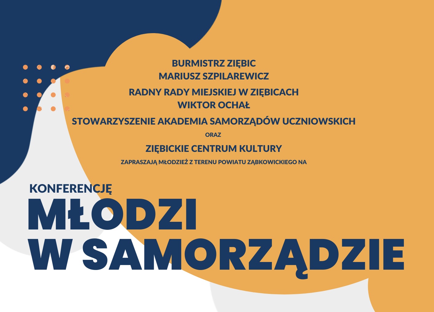 Czas na młodych w samorządzie – konferencja dla młodzieży z Powiatu Ząbkowickiego