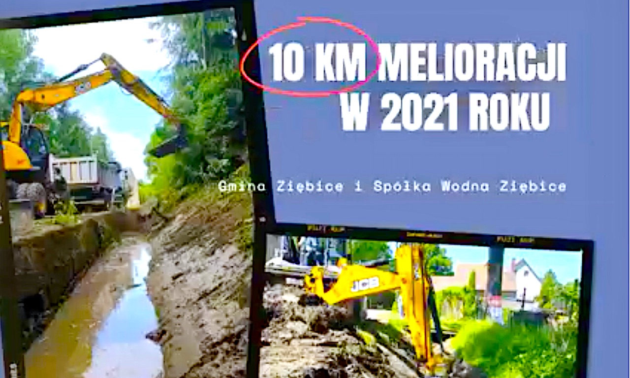 Prawie 10 kilometrów – oczyszczone i pogłębione rowy