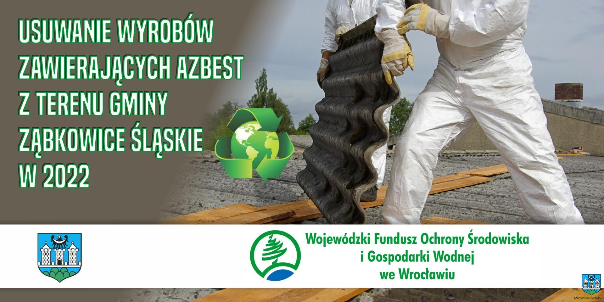 Blisko 66 000 zł dofinansowania dla Gminy Ząbkowice Śląskie na usuwanie azbestu