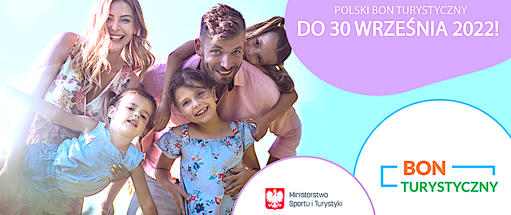 Bon turystyczny dla większej grupy rodziców – dla wszystkich ważny do 30 września 2022
