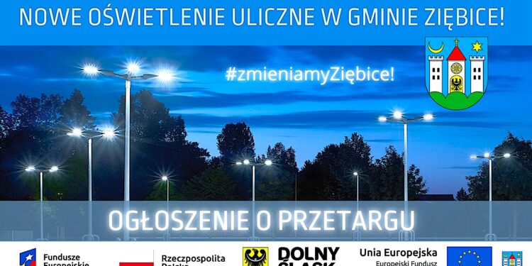 Gmina Ziębice przystępuje do modernizacji oświetlenia ulicznego