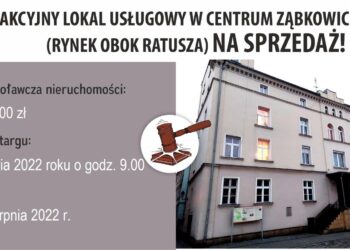 Atrakcyjny lokal pod działalność usługową obok ratusza w Ząbkowicach Śląskich – wadium do 17.08.2021 r.