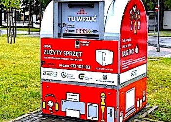 Niepotrzebny elektroniczny drobiazg – można go bezpłatnie wrzucić do pojemników w powiecie dzierżoniowskim