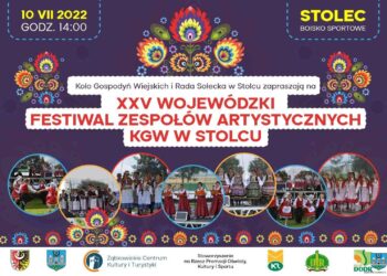 XXV Wojewódzki Festiwal Zespołów Artystycznych KGW w Stolcu w niedzielę 10 lipca – zapraszamy