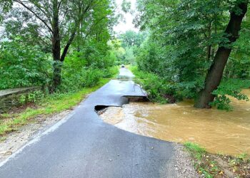 W gminie Marcinowice było groźnie – duże straty materialne wśród mieszkańców oraz uszkodzone drogi
