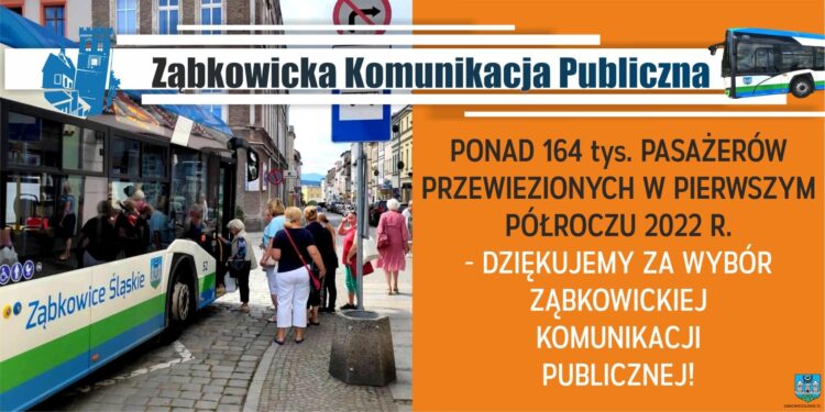 Ząbkowicka Komunikacja Publiczna przewiozła ponad 164 tys. pasażerów w pierwszym półroczu 2022 roku!