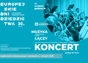 „Muzyka – dziedzictwo, które łączy” – Symfoniczne Europejskie Dni Dziedzictwa w Filharmonii Sudeckiej