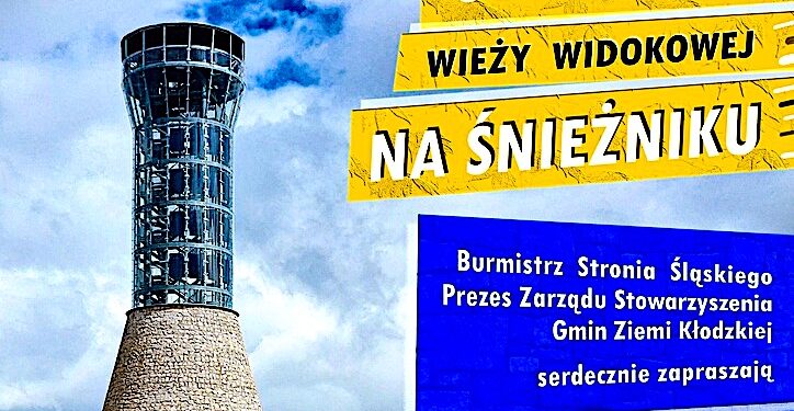 Wieża widokowa Śnieżniku gotowa – jest zaproszenie na otwarcie