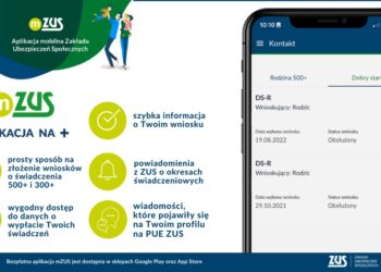 Wniosek o 500+ i 300+ można złożyć przez smartfon – aplikacja ZUS już czynna