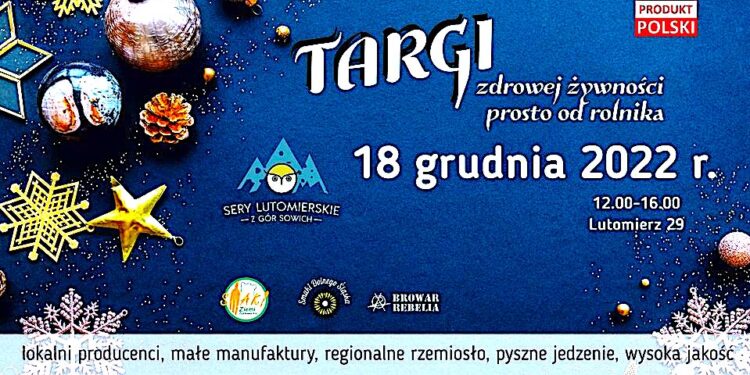 Kupujcie u regionalnych producentów! – zaproszenie na ostatnie w tym roku Targi Zdrowej Żywności Prosto od Rolnika