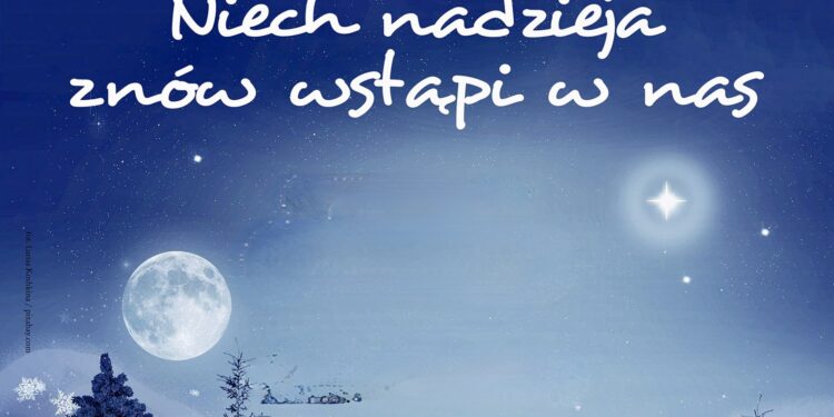 „Niech nadzieja znów wstąpi w nas” – chwile w świątecznej aurze