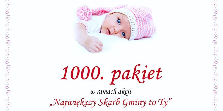 Tysięczny skarb gminy Świdnica – mieszka w Słotwinie