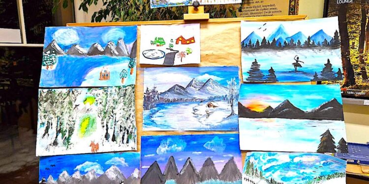 Dzieci i seniorzy w Lutomi Dolnej i Bystrzycy Dolnej_1