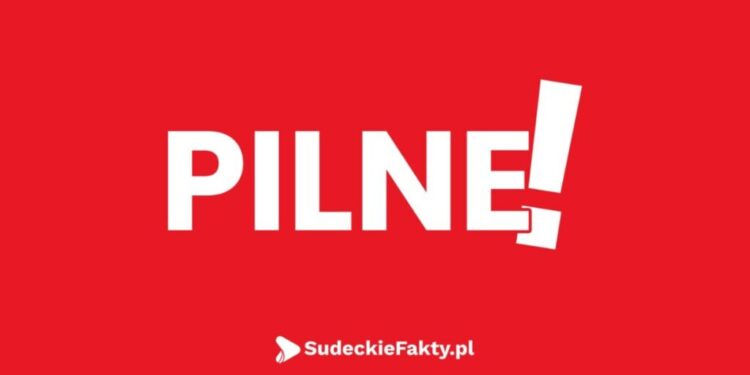 Śmiertelny wypadek pod Dzierżoniowem. Trasa jest zablokowana!