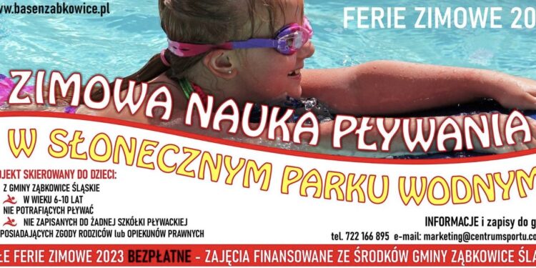 Sportowe FERIE 2023 w Słonecznym Parku Wodnym
