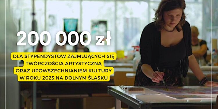 Stypendia dla animatorów kultury na Dolnym Śląsku – wnioski można składać do końca stycznia
