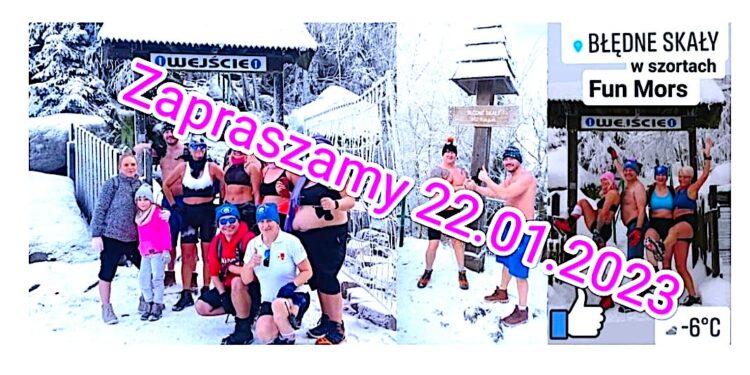 Wejście w szortach na Błędne Skały