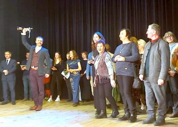 Ziębicka Grupa Teatralna na podium