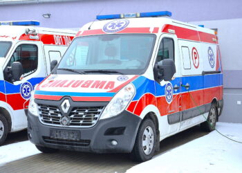 Ambulans dla szpitala w Peremyślanach