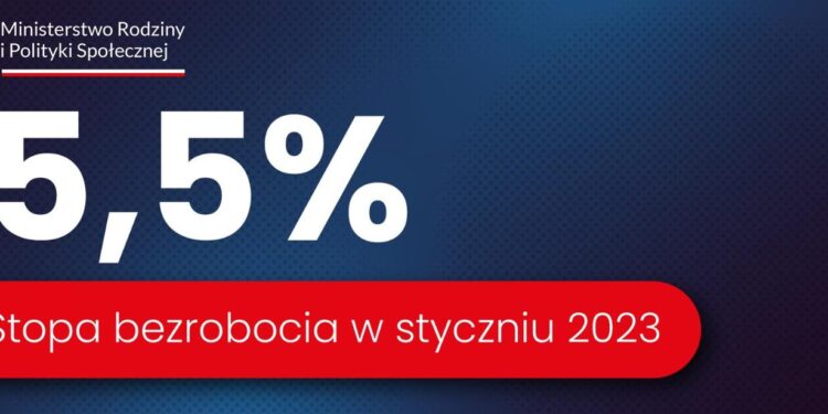 Stopa bezrobocia w styczniu wyniosła