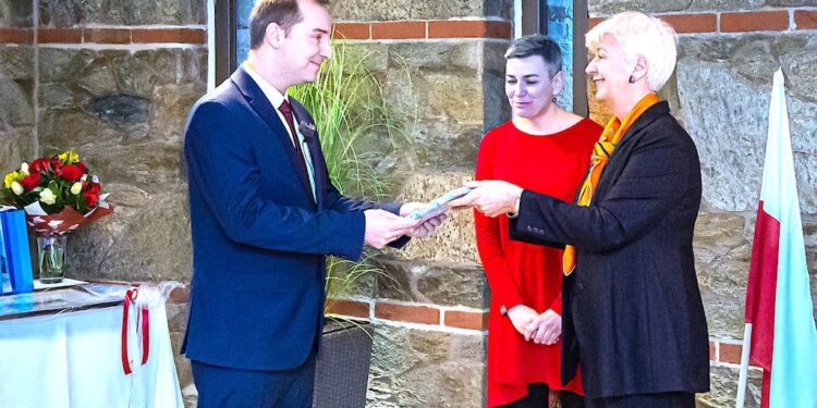 Pani ambasador z wizytą w pałacu księżnej