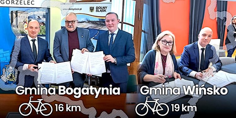 Pierwsze ogniwa Cyklostrady Dolnośląskiej mają finansowanie