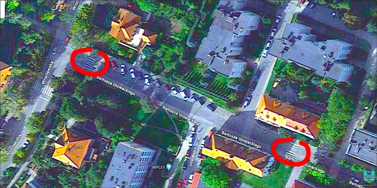 Przebudowa przejść dla pieszych