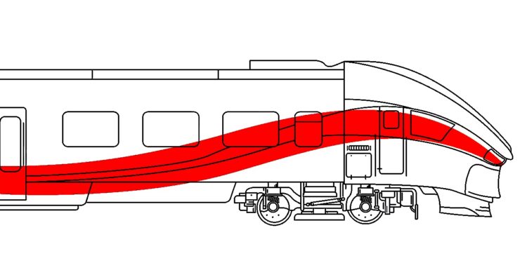 Wykolejony pociąg na trasie Wrocławiu