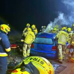 Wypadek z kilkoma pojazdami