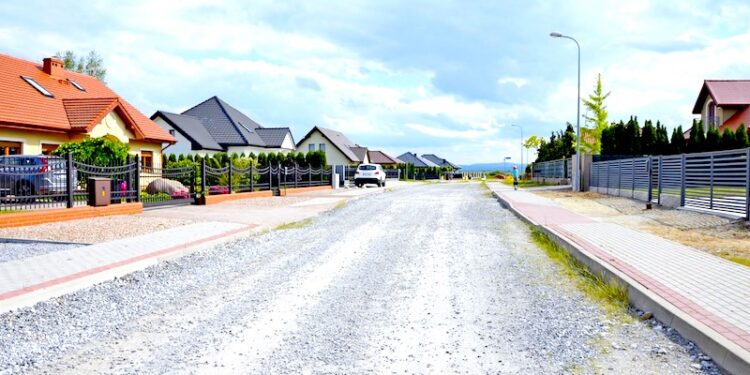 Nowe ulice i odnowiony park