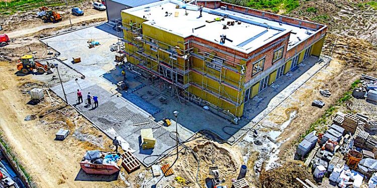 Trwają prace przy budowie Inkubatora