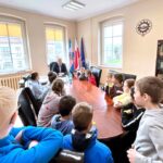 Urząd Miejski odwiedzili uczniowie gminnych szkół