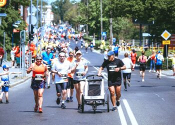 Kilkuset biegaczy na mecie