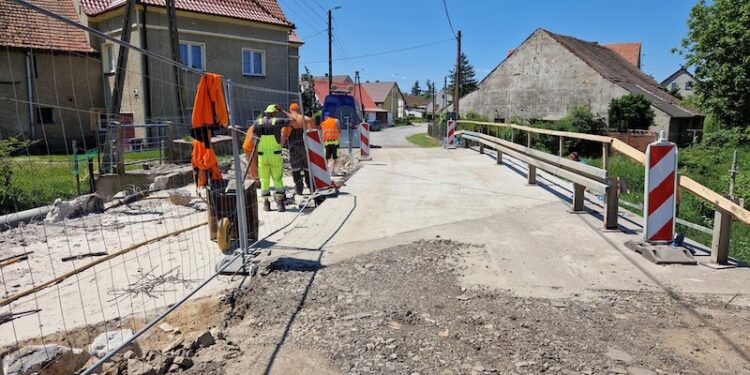 Most w Wilkowie Wielkim będzie jak nowy – inwestycja w toku