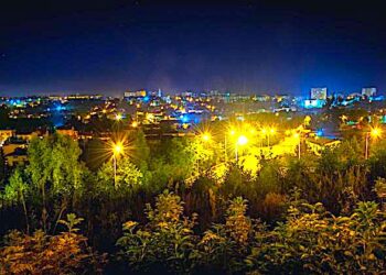 Nocne zanieczyszczenie sztucznym światłem