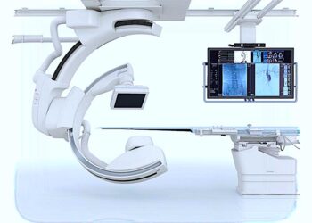 Nowoczesny angiograf