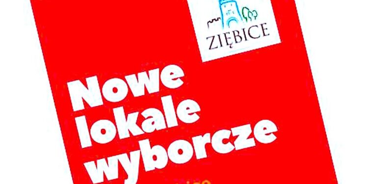 Będą nowe lokale wyborcze