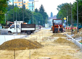 Dzierżoniowskie ulice w przebudowie