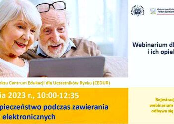 Webinarium dla seniorów i ich opiekunów na temat