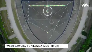 Multimedialna fontanna największa w Polsce – zobacz ją we Wrocławiu [VIDEO]