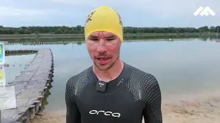 Pierwszy etap zakończony – Adrian Kostera pozostaje na trasie #365Triathlon [VIDEO]