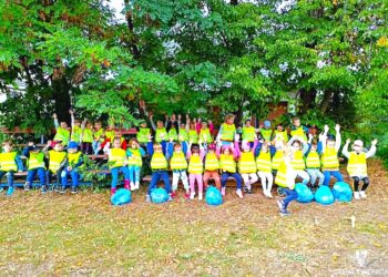 Przedszkolaki z Bystrzycy Dolnej w akcji