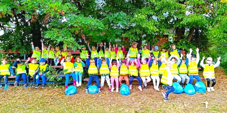 Przedszkolaki z Bystrzycy Dolnej w akcji