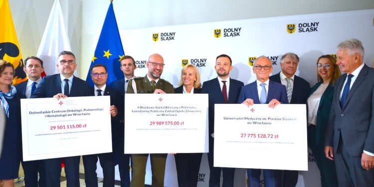 Trzy dolnośląskie szpitale