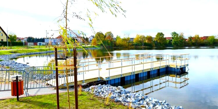 Staw z nowym otoczeniem